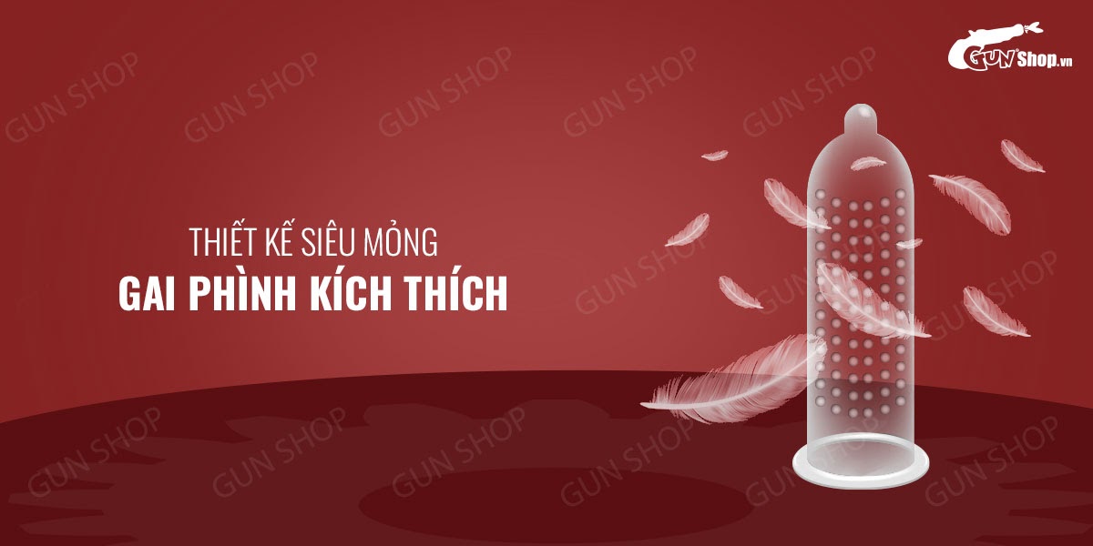 Bao cao su OLO siêu mỏng 0.01 Large hương vani ấm nóng 10 cái