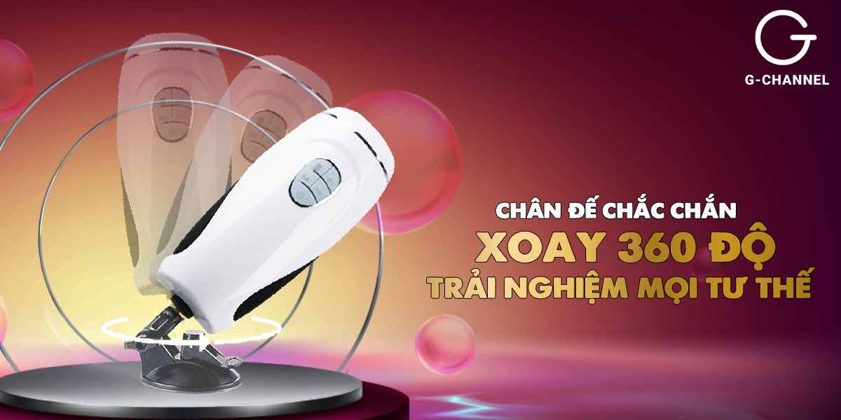Dương Vật Giả Dính Tường 360 Độ Rung Nhiệt Kích Thích Mạnh