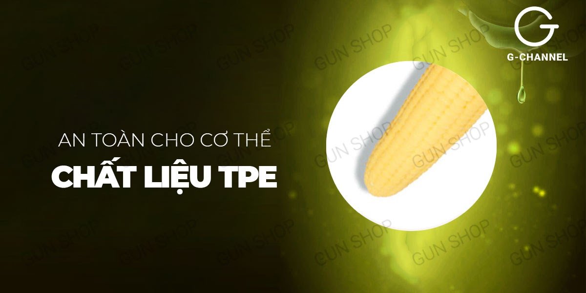 Địa chỉ bán Dương vật giả rung hình trái bắp đa chế độ rung sạc điện - Wistone Maize  tốt nhất