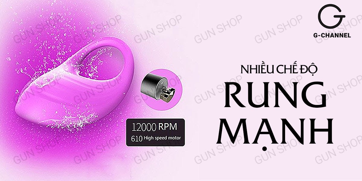 Vòng rung Leten Elle sạc pin cực bền tăng khoái cảm cao cấp