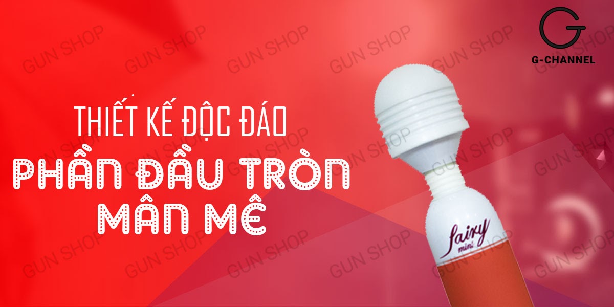 Máy Massage Điện Đa Tần Fairy Rung Siêu Mạnh Kích Thích