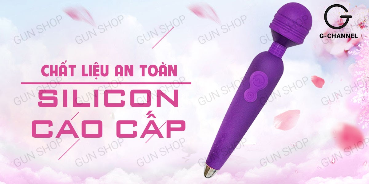 Máy massage rung đa chế độ 10 tốc độ sạc điện cao cấp, thư giãn tuyệt đỉnh