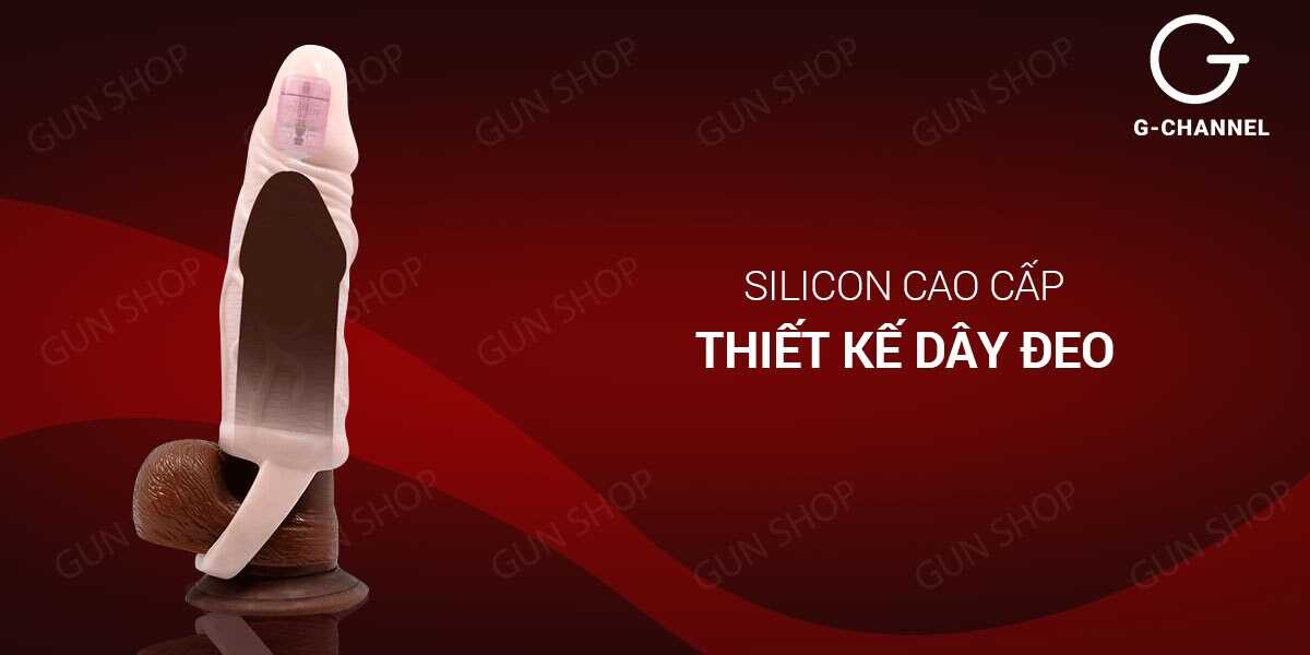 Bao cao su đôn dên Pretty Love Tăng kích thước Rung mạnh, Dây đeo tiện lợi