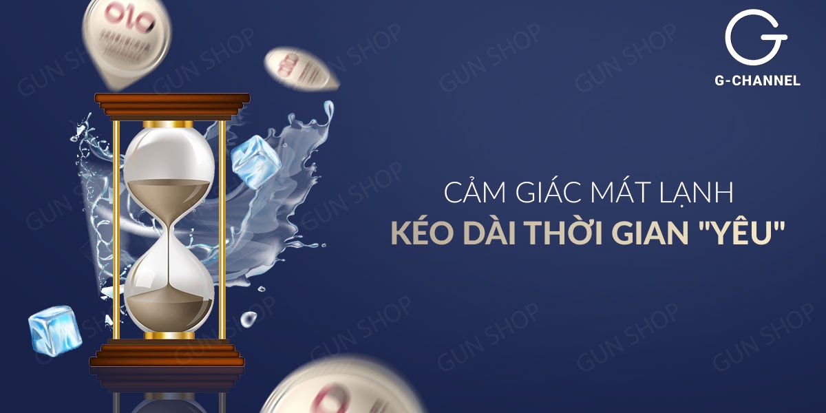Bao cao su OLO 0.01 Xanh siêu mỏng mát lạnh kéo dài đỉnh điểm