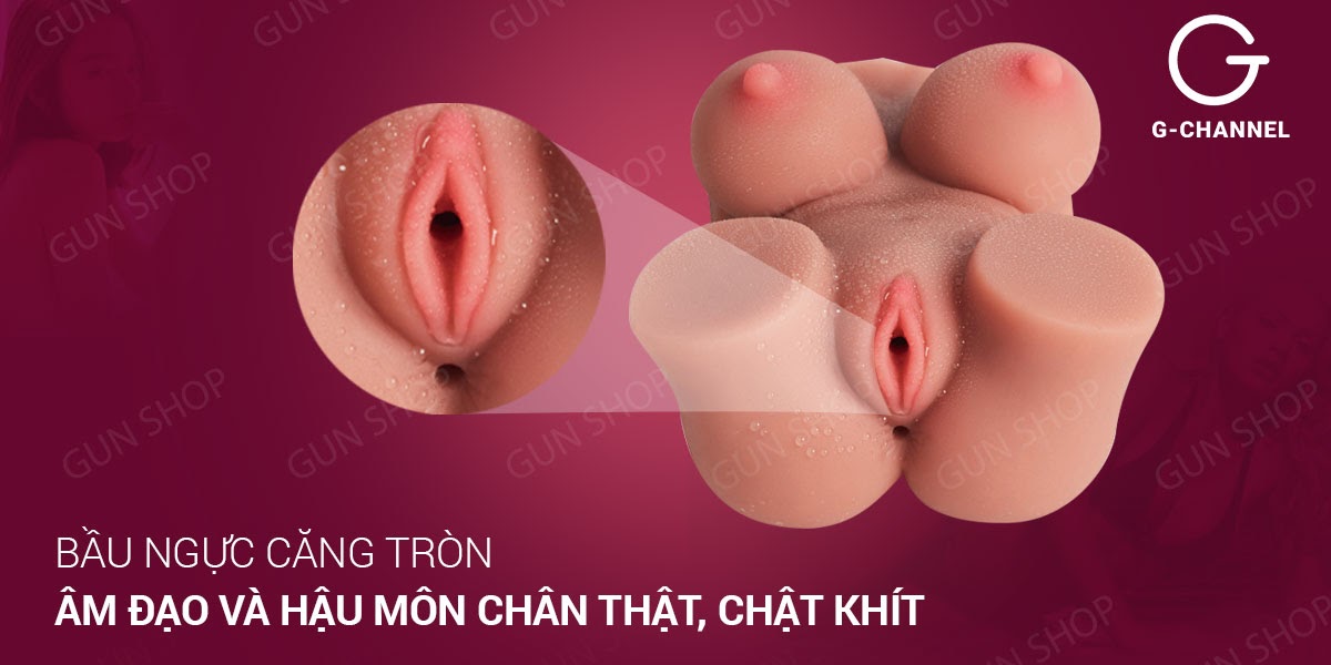 Búp bê silicon bán thân SCD S1 mềm mại cao cấp 2kg, siêu thực
