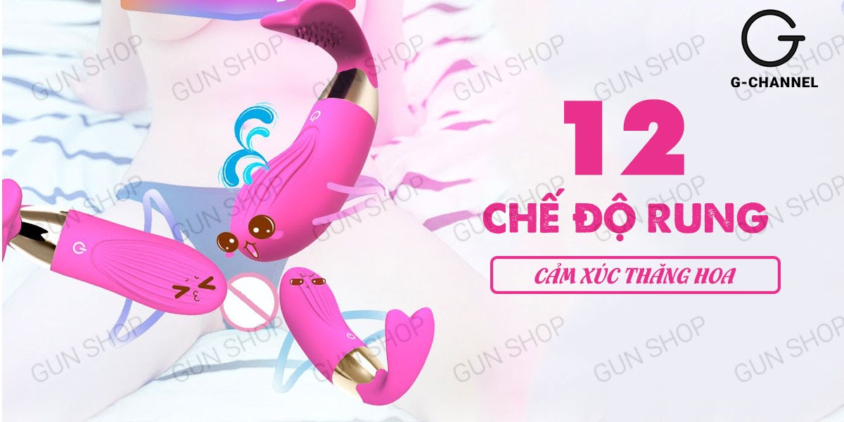 Review Trứng rung phát nhiệt sạc điện - Cute Whale  giá sỉ