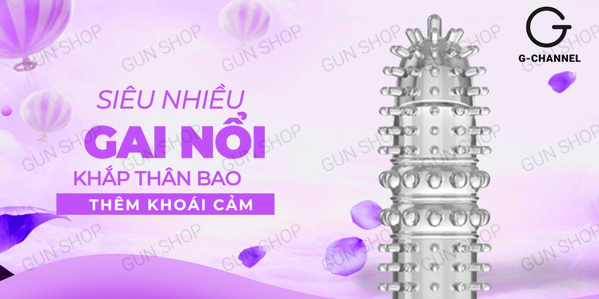 Bao Cao Su Ngón Tay Aichao A-Spot Gai Nổi Lớn Kích Thích Mua Ngay