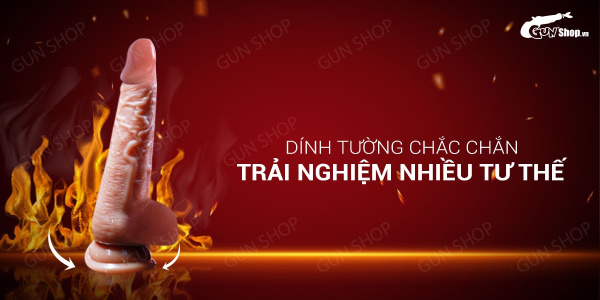 Dương vật giả mềm rung sạc siêu thực Jiuai kích thích mạnh mẽ