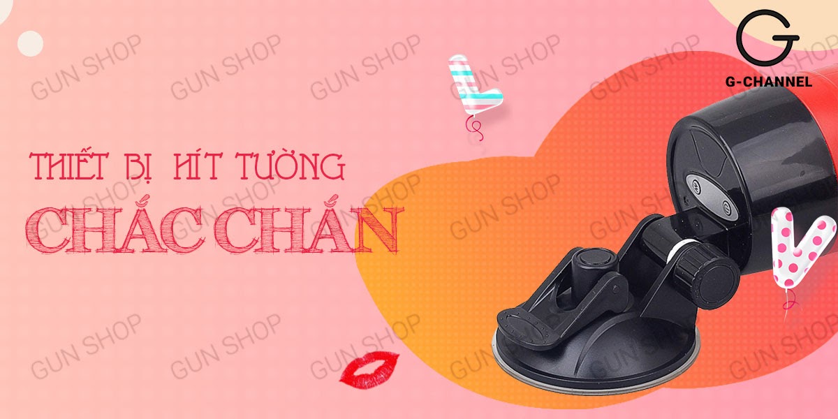 Âm đạo giả dính tường 12 chế độ rung kích thích mạnh mẽ