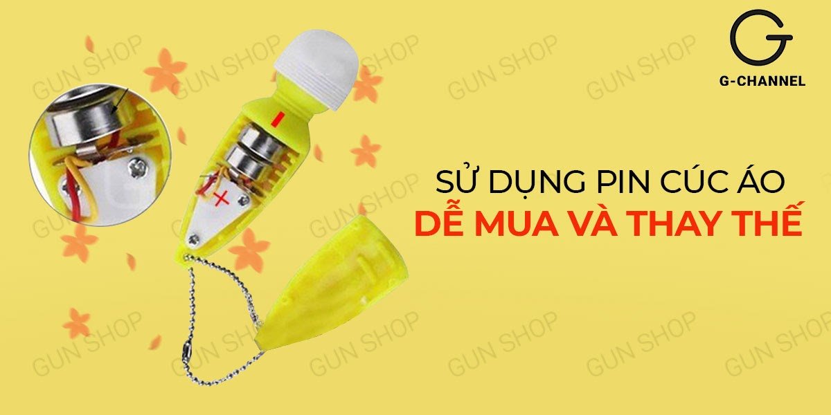 Móc khóa massage rung Mini Av Bar tiện lợi quà tặng hấp dẫn