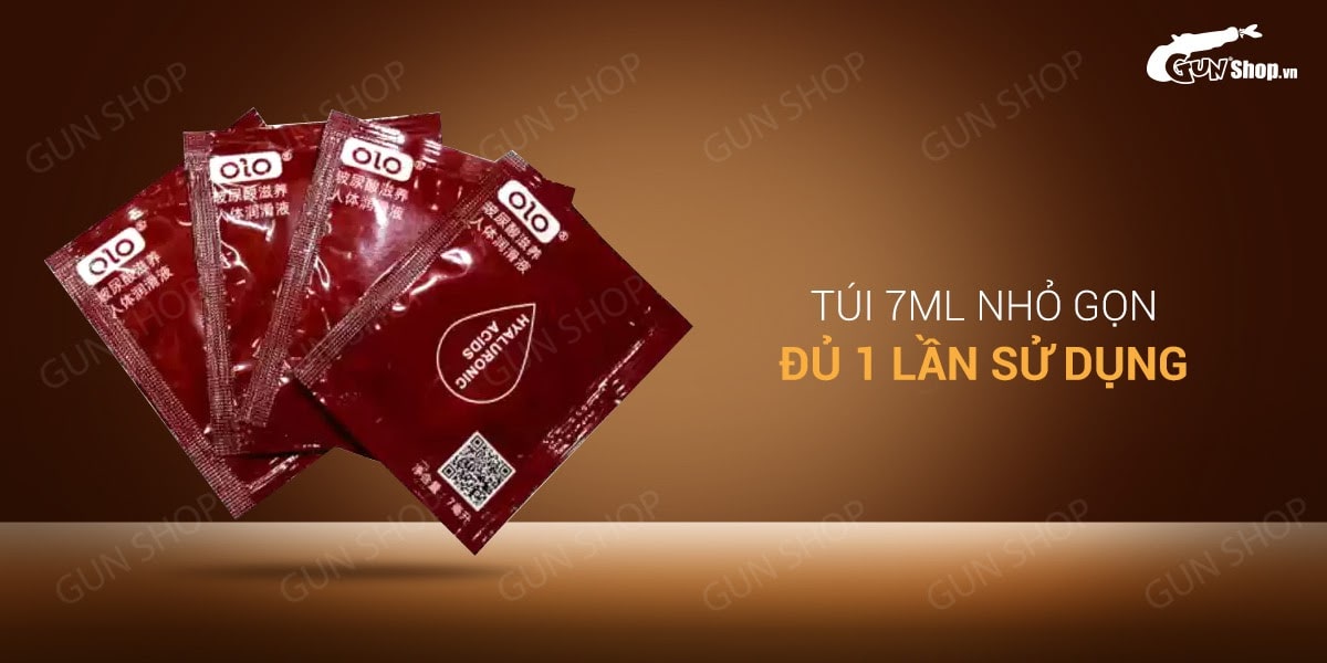 Gel Bôi Trơn Không Mùi OLO Gốc Nước 7ml - Mẫu Dùng Thử