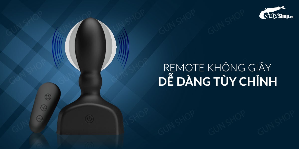 Đại lý Trứng rung hậu môn 12 chế độ rung dùng sạc - Pretty Love Mr-Play Anal Plug  tốt nhất