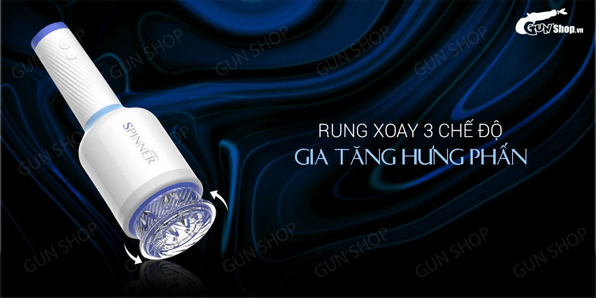 Nơi bán Âm đạo giả tự động rung xoay cao cấp dùng sạc - Leten Spinner  giá tốt