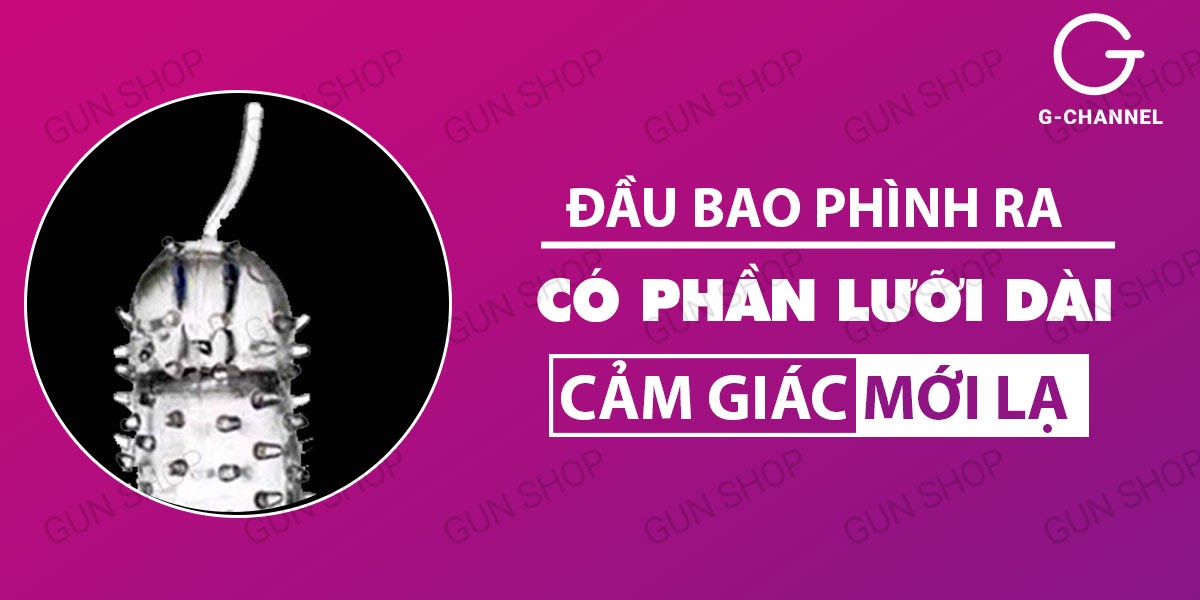 Bao cao su đôn dên Baile kích thích sâu róm tăng kích thước