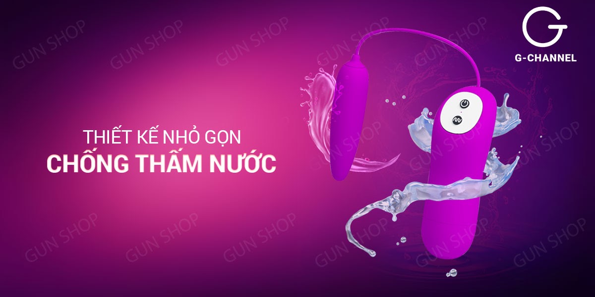 Trứng rung 1 đầu đa chế độ pin bền Pretty Love Harriet hot