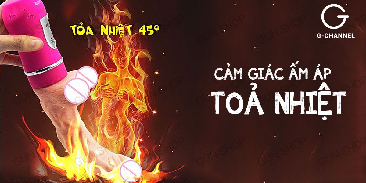 Dương Vật Giả Ailighter Rung Thụt Toả Nhiệt Chân Thật Cầm Tay