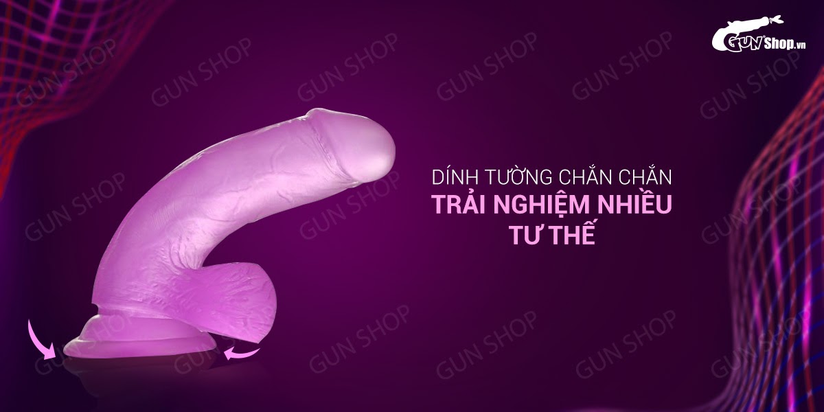 Dương vật giả siêu mềm dẻo dính tường Jiuai kích thích mạnh