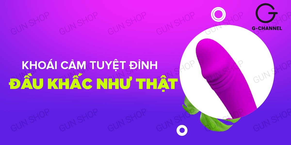 Dương Vật Giả Đa Chế Độ Rung Pin Snappy Kích Thích Mua Ngay