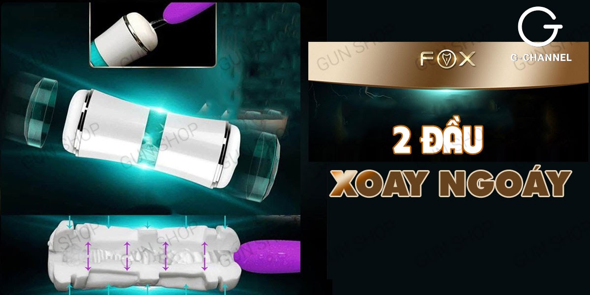 Nơi bán Âm đạo giả 2 đầu siêu mịn đàn hồi cao - Fox Honour  tốt nhất