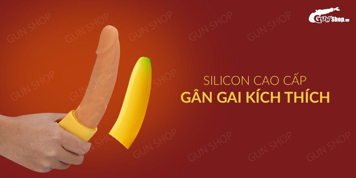 Dương Vật Giả Rung Hình Trái Chuối Ngọt Ngào Kích Thích