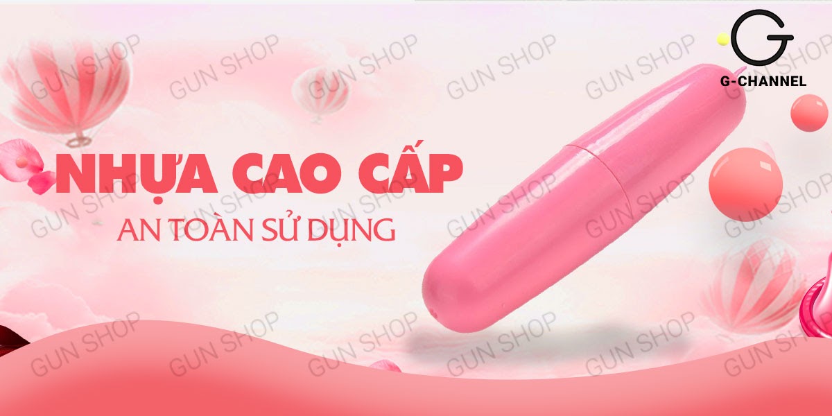 Trứng rung 2 đầu mini nhỏ gọn siêu mạnh giá tốt khuyến mãi