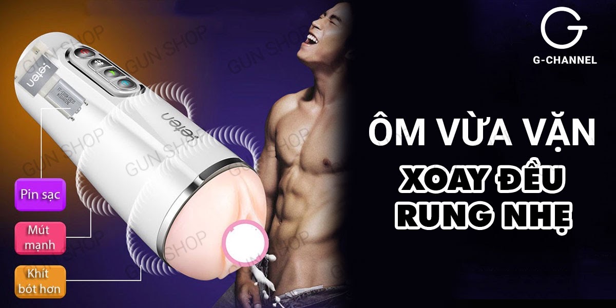 Âm đạo giả sạc điện cao cấp Leten mạnh mẽ cảm giác thật