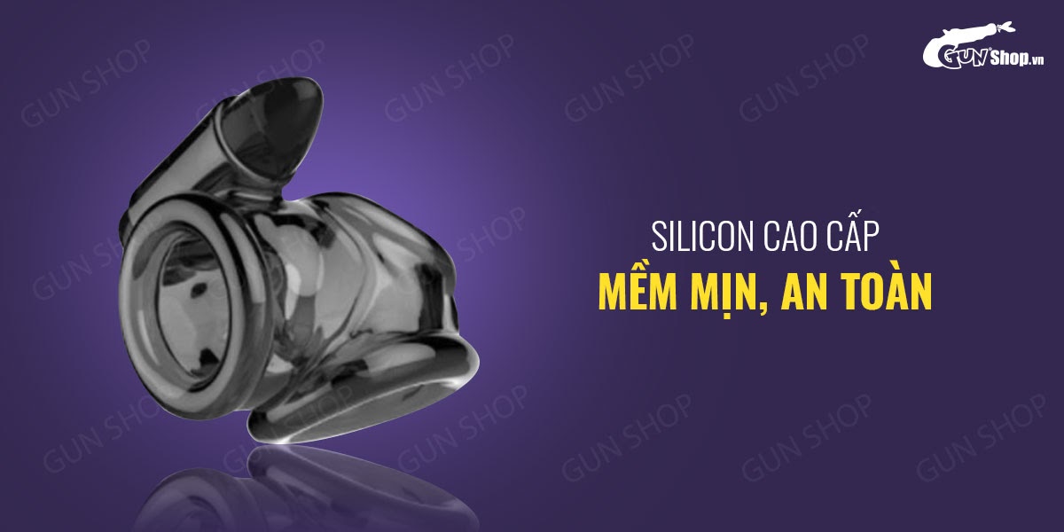Bao cao su đôn dên nhỏ gọn tăng kích thước - Rung cực mạnh