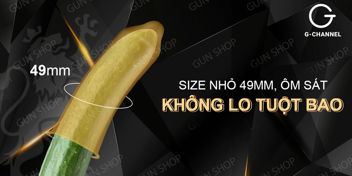 Bao cao su Durex Kingtex 49mm ôm sát hộp 12 cái siêu mỏng