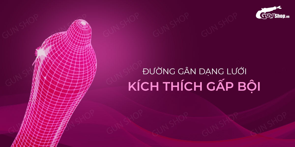 Bao cao su Muaisi hồng siêu mỏng gel mượt hộp 10 cái giá tốt