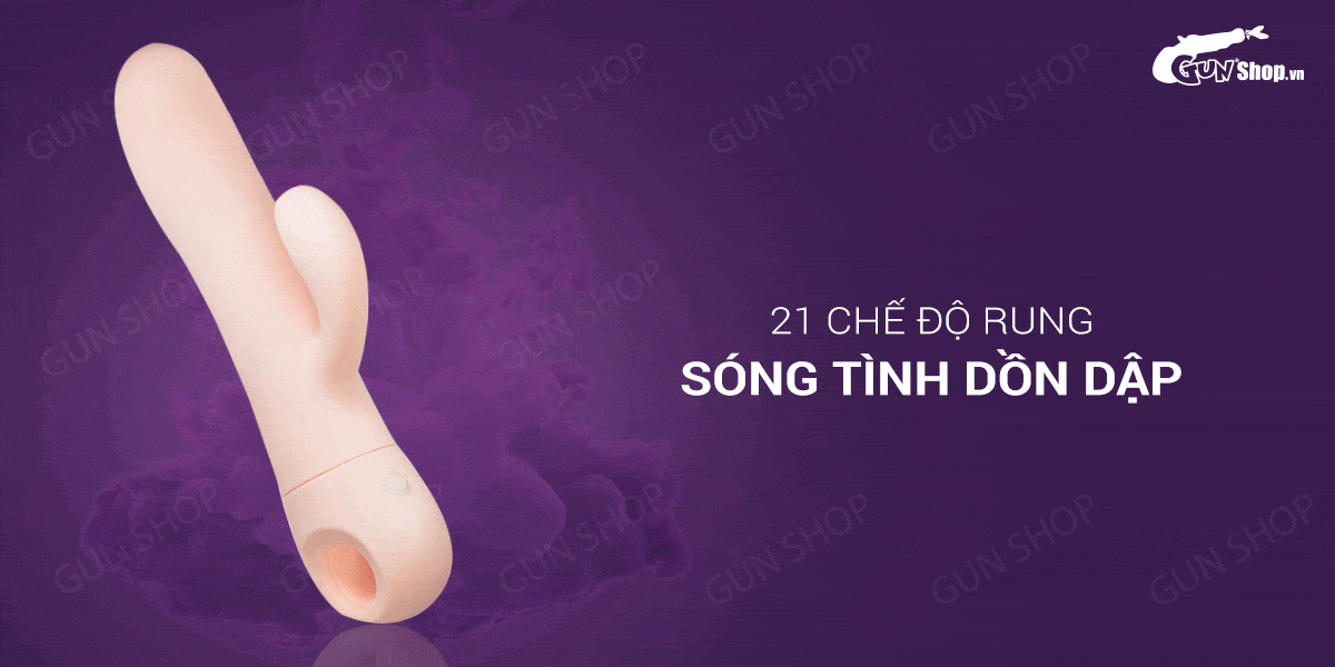 Dương vật giả rung đa chế độ Durex Dual Head Loop kích thích mạnh