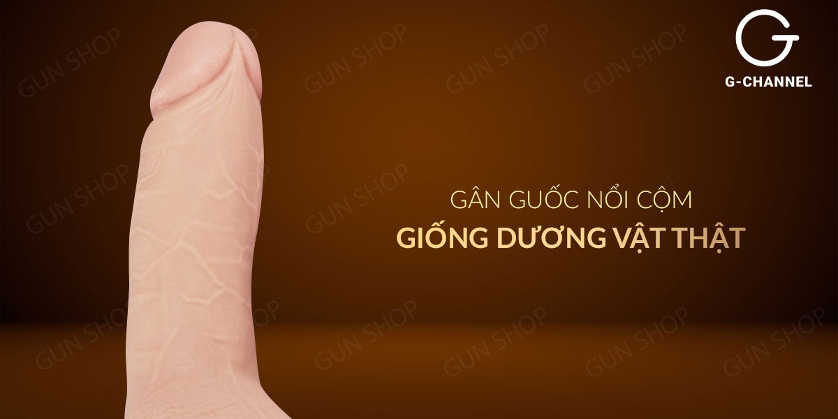 Dương vật giả Lovetoy Real Extreme 7.0 rung mạnh dính tường cao cấp