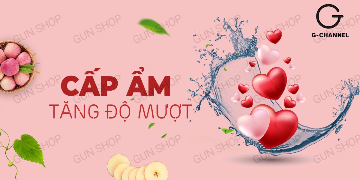 Gel bôi trơn Silk Touch hương táo chai 100ml mềm mịn kích thích