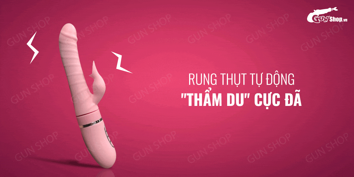 Máy Rung Thụt Tự Động Lưỡi Giả Sạc Đa Chức Năng Jeuplay