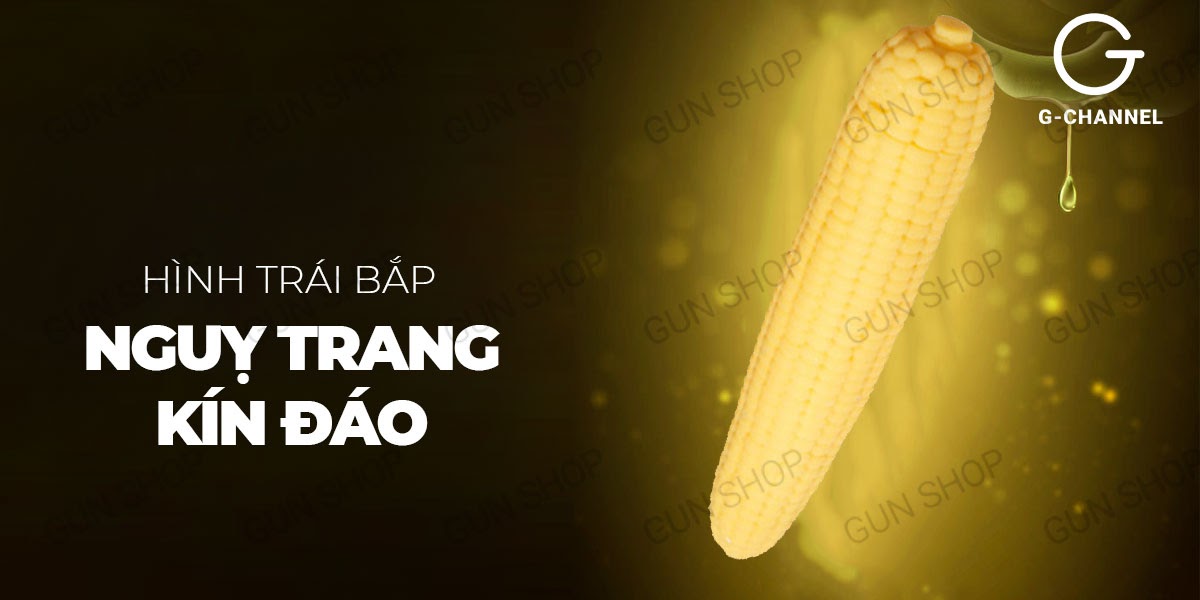 Địa chỉ bán Dương vật giả rung hình trái bắp đa chế độ rung sạc điện - Wistone Maize  tốt nhất