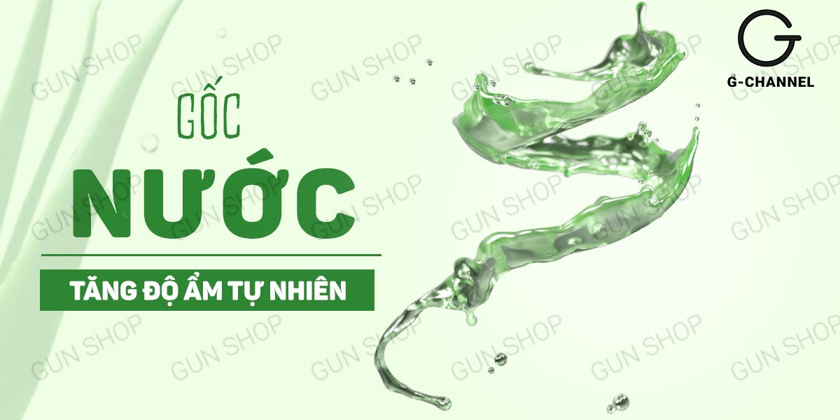 Gel bôi trơn Lexy Aloe 55ml dưỡng ẩm mượt, an toàn dịu nhẹ