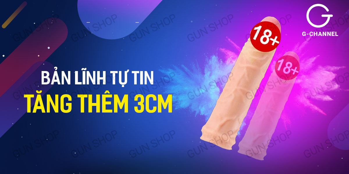 Bao cao su đôn dên Yeain Maxman kéo dài 3cm tăng khoái cảm