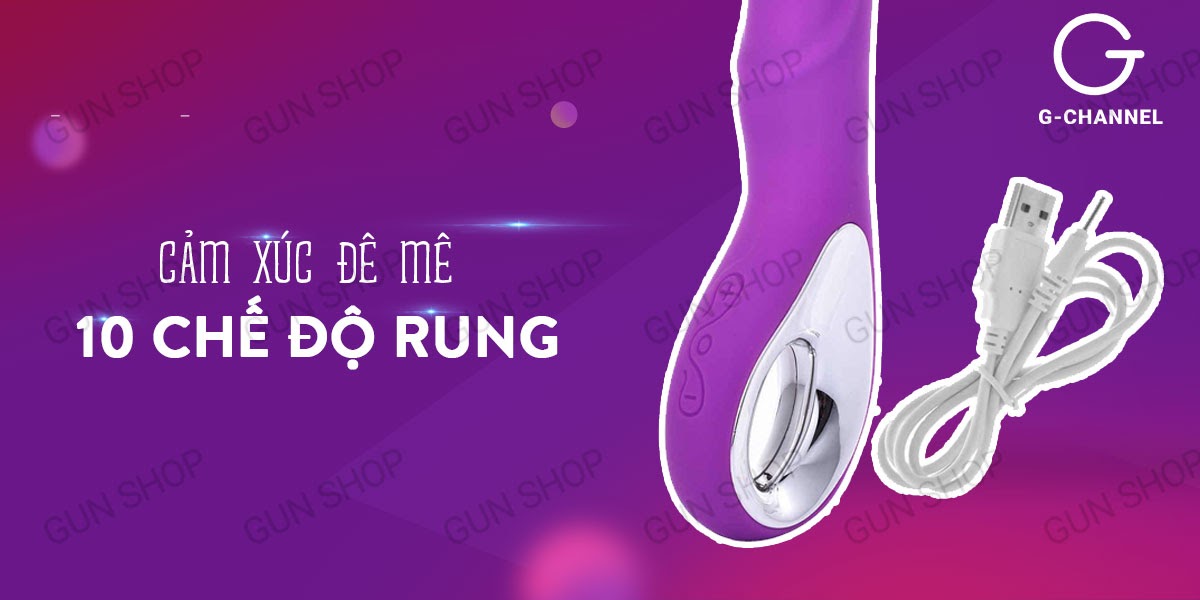 Máy Rung Massage G Rung Mạnh Đa Chế Độ Sạc Điện Cao Cấp