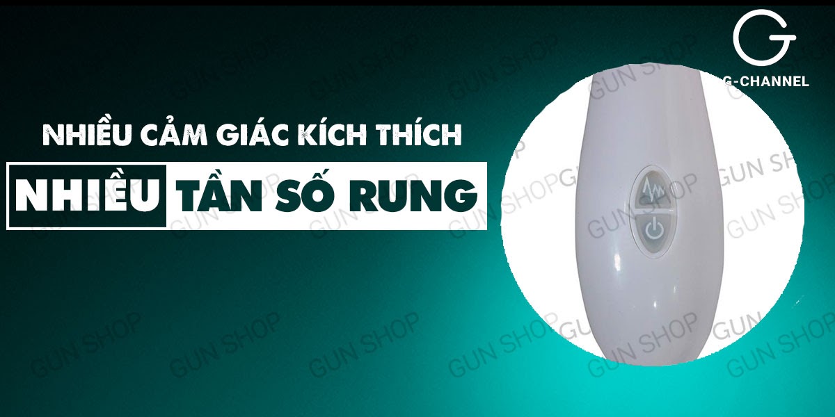 Dương Vật Giả Rung Đa Chế Độ Pin - Kích Thích G-Spot Cực Mạnh