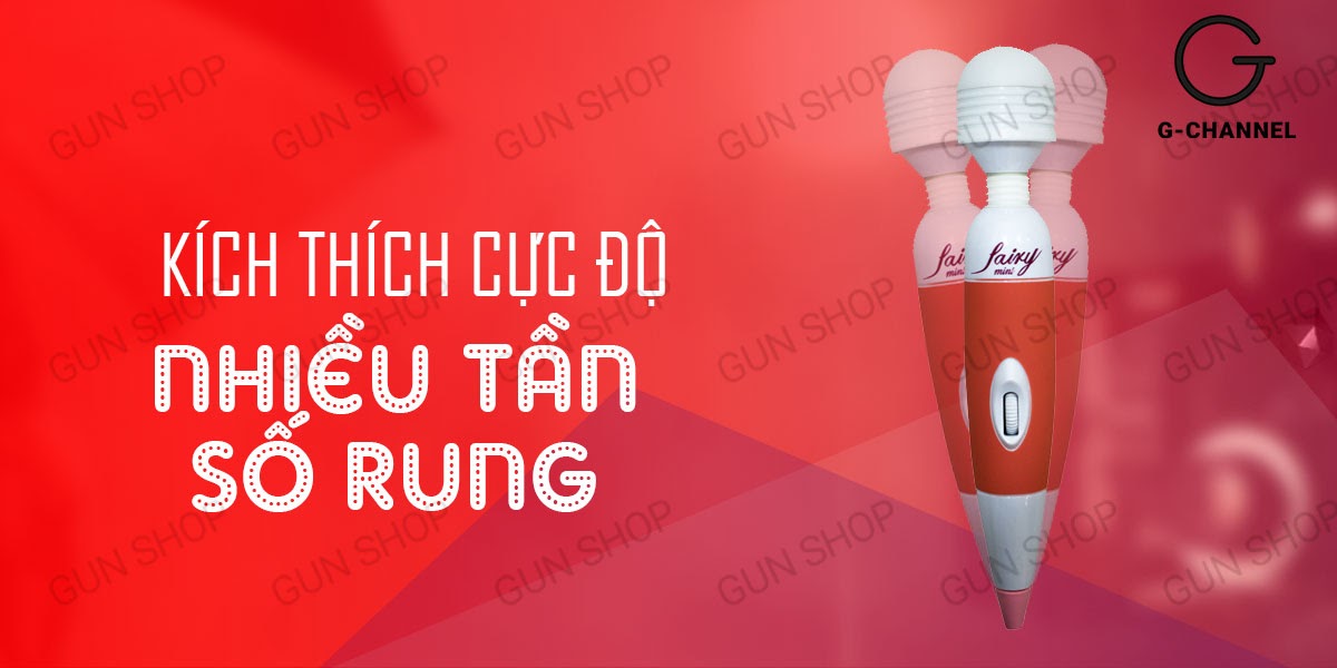 Máy Massage Điện Đa Tần Fairy Rung Siêu Mạnh Kích Thích