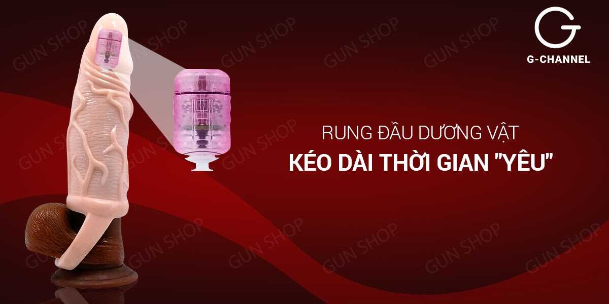 Bao cao su đôn dên Pretty Love Tăng kích thước Rung mạnh, Dây đeo tiện lợi