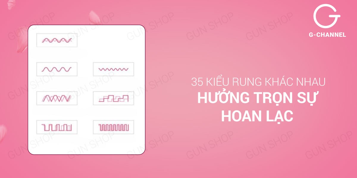 Dương vật giả Svakom Trysta Pink cao cấp 35 chế độ rung sạc tiện lợi mua ngay