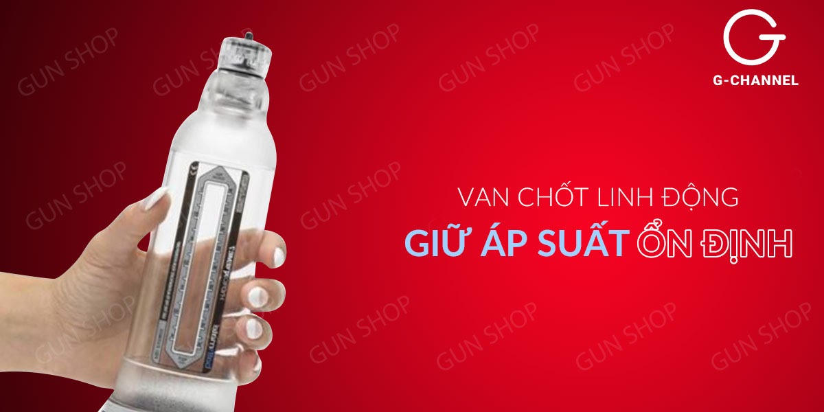 Máy Tập Dương Vật Hydromax X30 Tăng Kích Thước Vĩnh Viễn