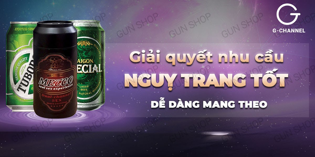 Giá sỉ Âm đạo giả ngụy trang hình lon bia - Magical Kiss - Black  hàng xách tay