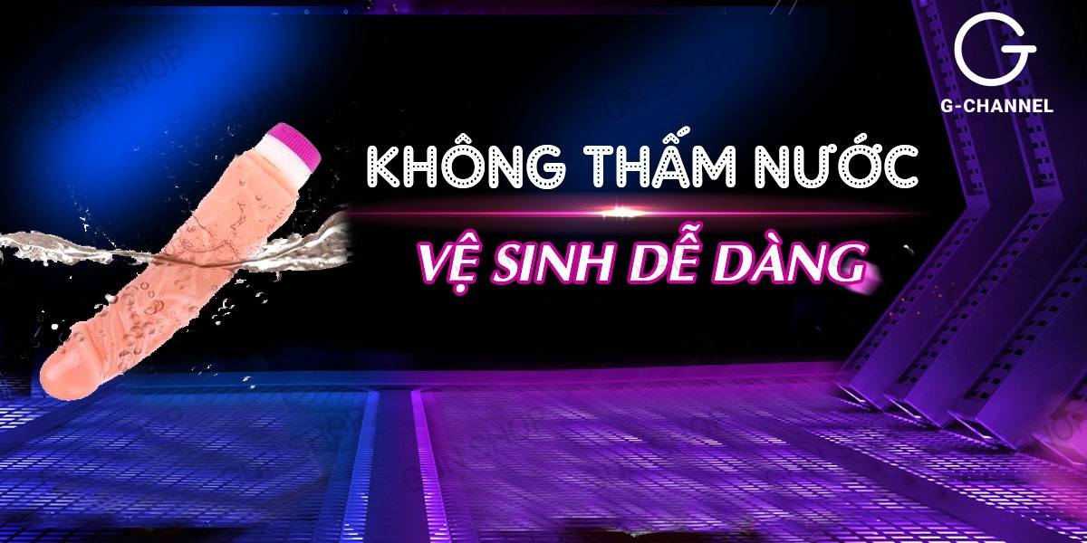 Dương Vật Giả 2 Pin Silicon Cao Cấp Baile Kích Thích Mạnh Mẽ