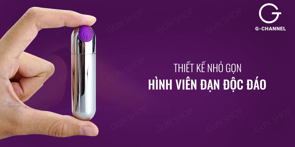 Trứng rung viên đạn 10 chế độ Yeain Mini Vibrator kích thích