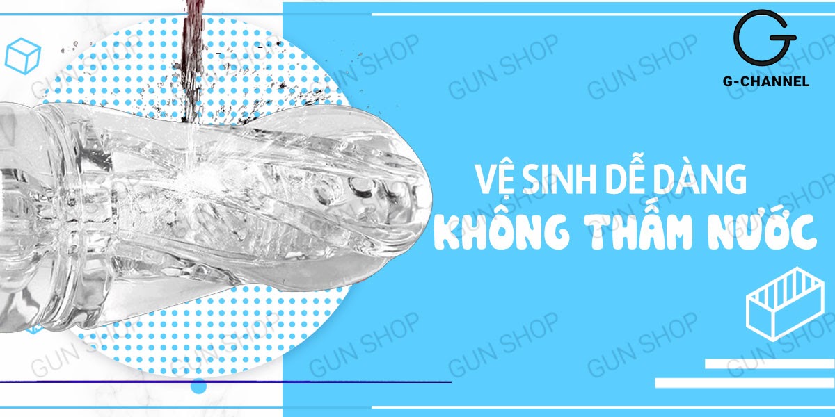 Âm đạo giả Snail Cup trong suốt cao cấp kích thích cực đã