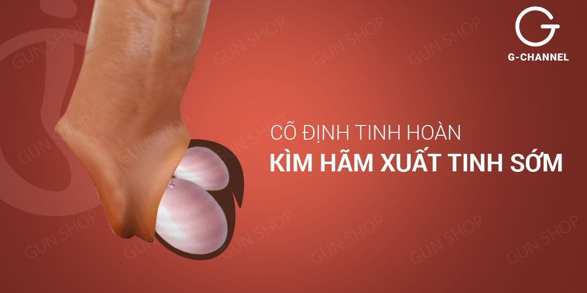 Bao cao su đôn dên Jiuai gân nổi tăng kích thước, kích thích mạnh