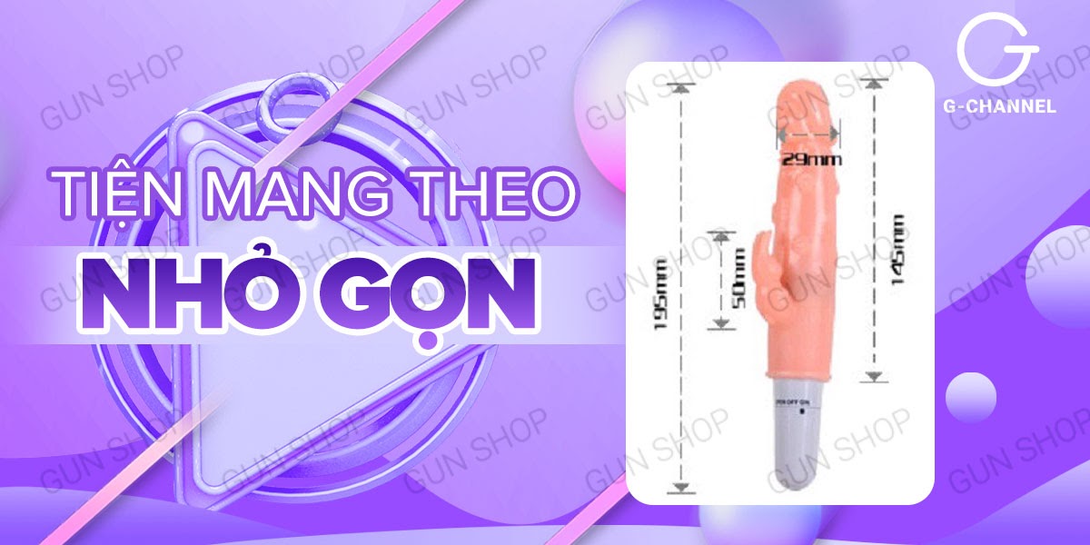 Vibrátor mini rung mạnh mượt, đồ chơi tình dục cao cấp