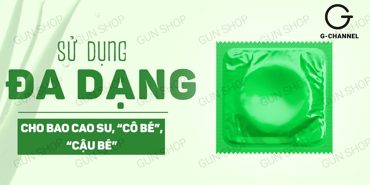 Gel bôi trơn Lexy Aloe 55ml dưỡng ẩm mượt, an toàn dịu nhẹ