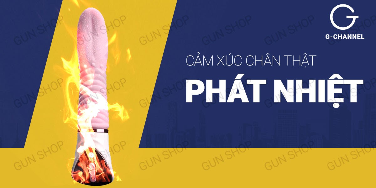 Lưỡi rung phát nhiệt 10 chế độ siêu mạnh sạc điện tiện lợi